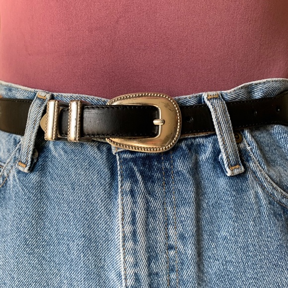 Fossil Black Leather Belt - Picture 2 of 11